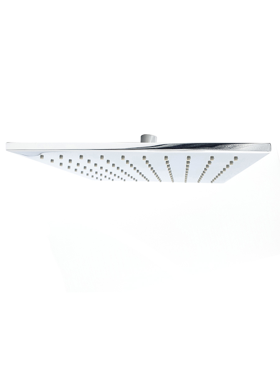 Domus square 250mm fixed head