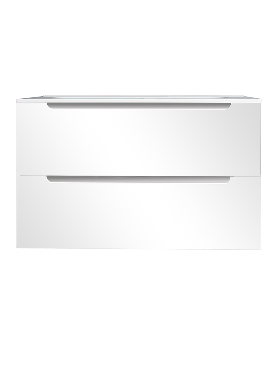 Atoll 600mm 2 drawer wall hung unit