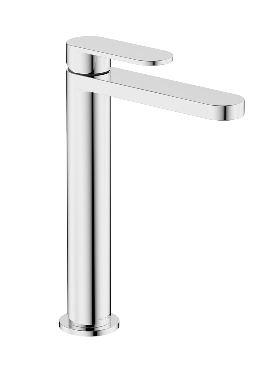 Aeres Extended single lever monobasin mixer with waste