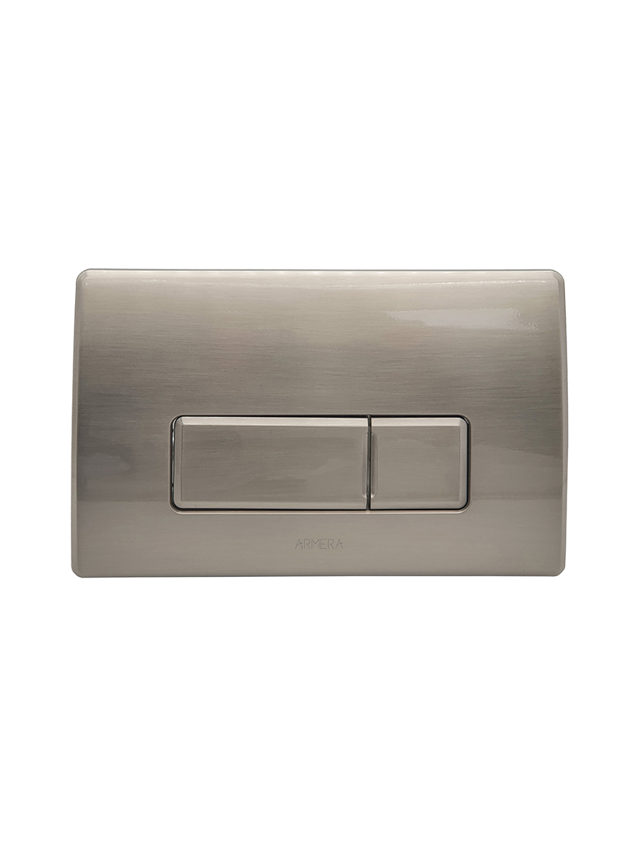 Bank flush plate for use with CI.734 & CI.735