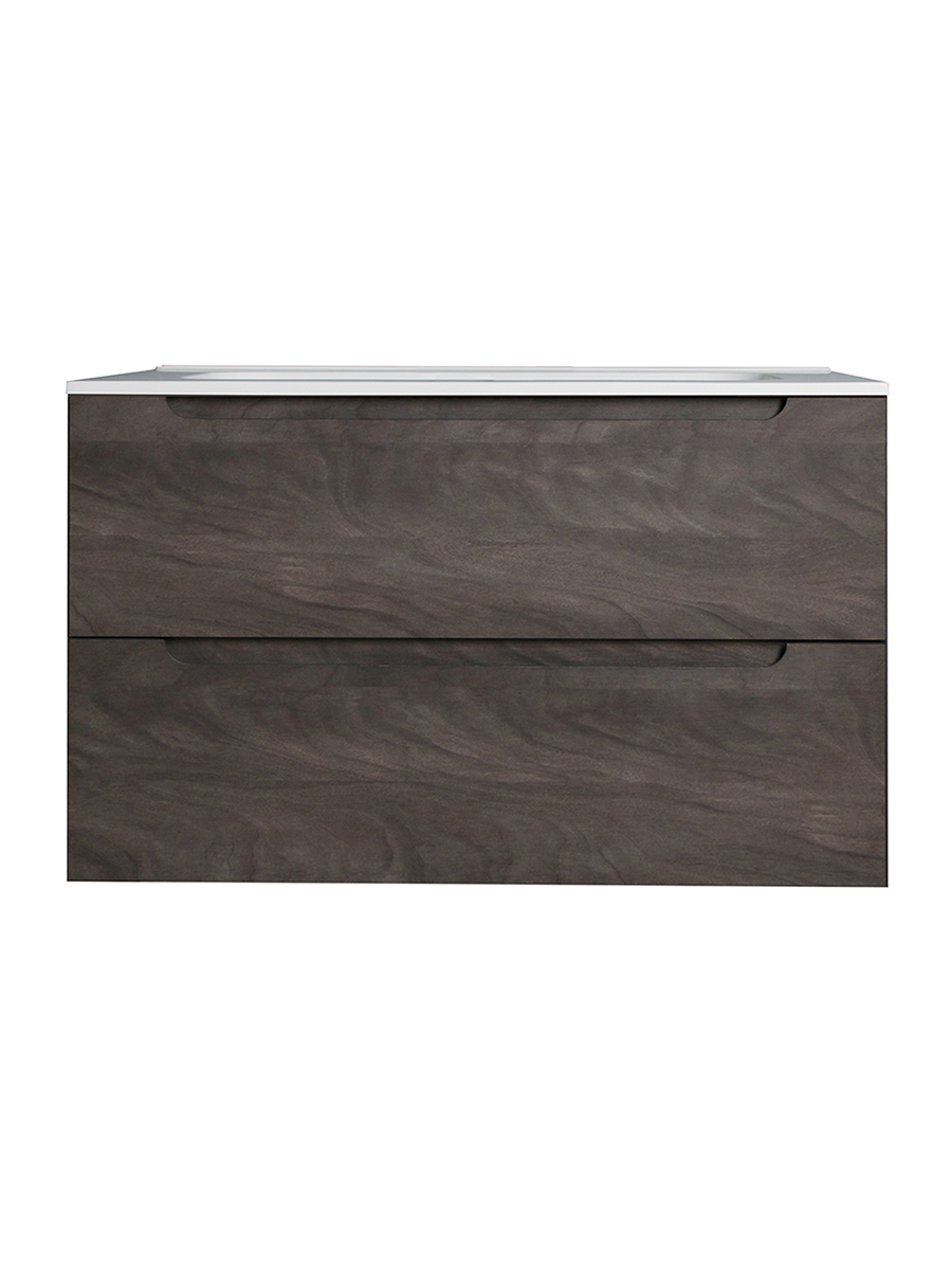 Atoll 600mm 2 drawer wall hung unit